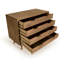 Cashion Solid Wood 80 cm W Chest of 4 Drawers