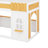 Twin Over Twin Bunk Bed With Shelves