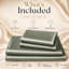 Ensemble de draps en satin de qualité supérieure (4 pièces)-134264079-134264085