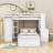 Gionata Kids Twin Over Twin Bunk Bed with Drawers-1443987938