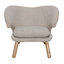 Fauteuil demi-tonneau en tissu Valerie-81800710-81800711