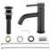 Single-Hole Single-handle Bathroom Faucet with Drain Assembly