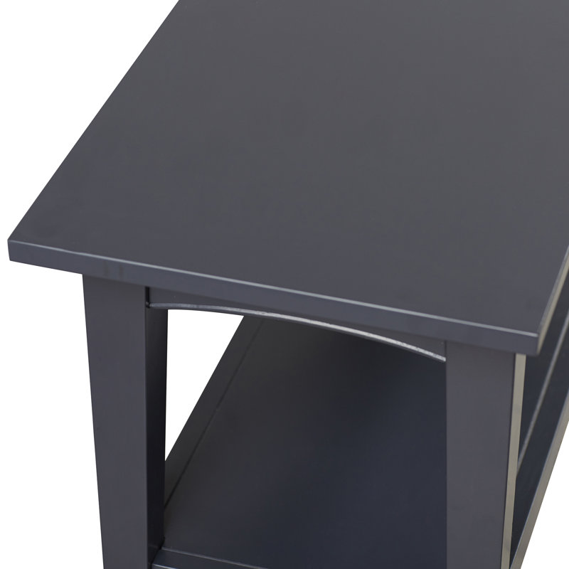 Banc de rangement Shaker Cottage, gris anthracite, Gris anthracite