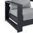 Hoyt 37.40” Outdoor Aluminum Armchair-964042402-940330891