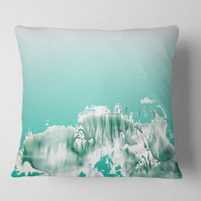 Auquamarine Landscape Pillow