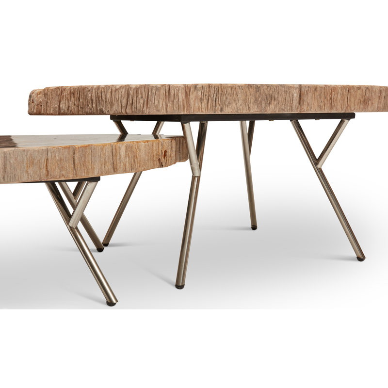 Solid Wood Top Nesting Tables
