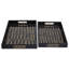 Culley Glass Tray - Set of 2
