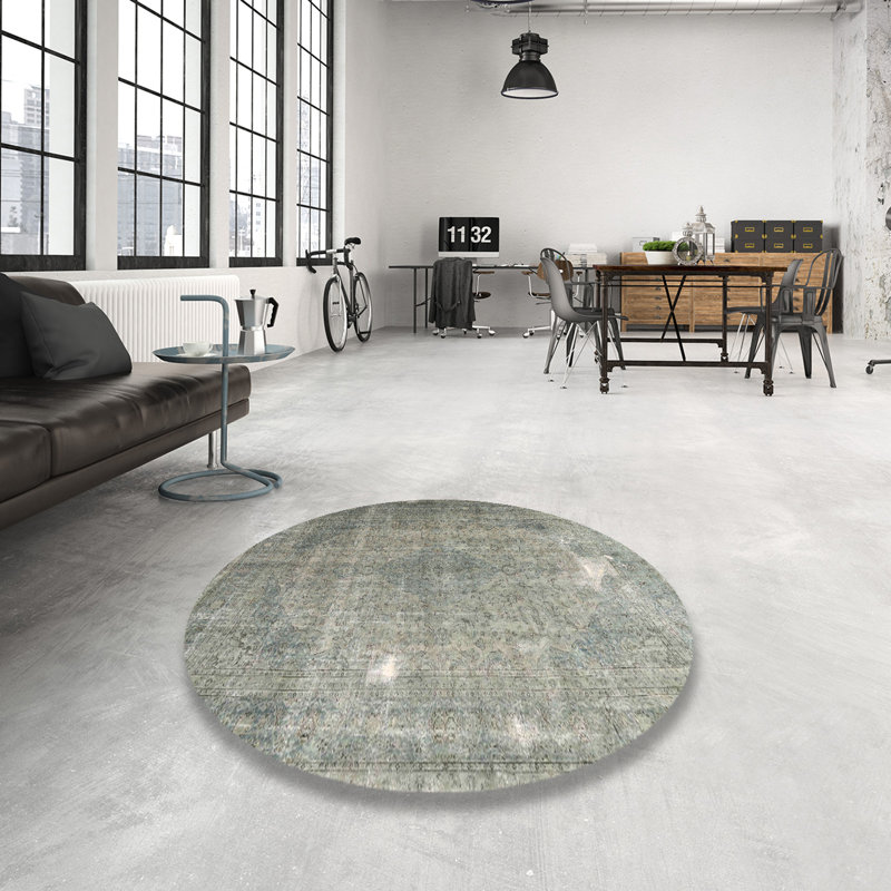 Oriental Indoor Rug, Round 6'