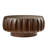 Round  Manufactured Wood Carved Coffee Table With Elegant Sculptural Design-1031049916