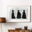 Noir et bling I - peinture encadrée-292251393-292251404-292388892