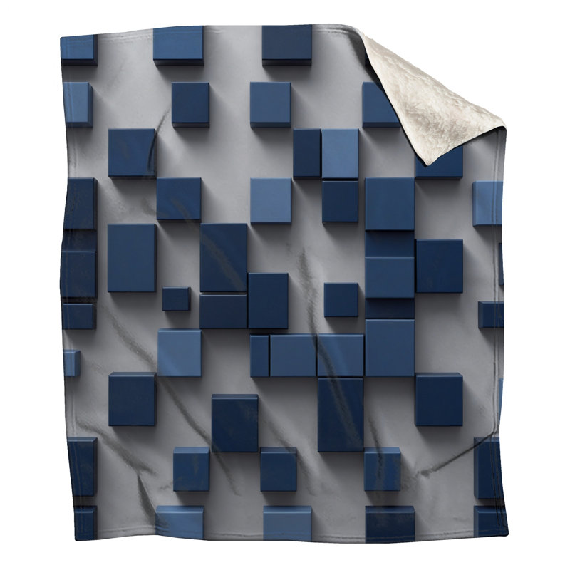 Couvertures bleues, 60in W x 80in H