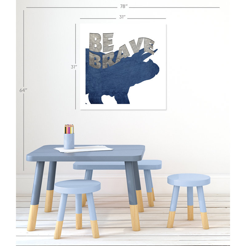 «Rolled Be Brave», impression sur papier, H 31 po x l 31 po x P 1 po