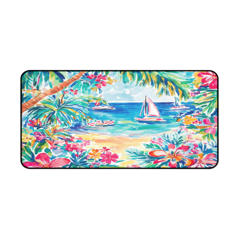 Polyester Desk Pad, 23.6x13.8