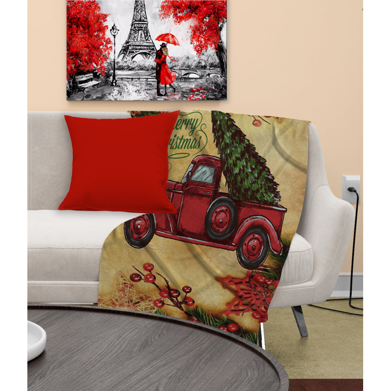Jeté de camion de Noël, l 50 po x L 60 po