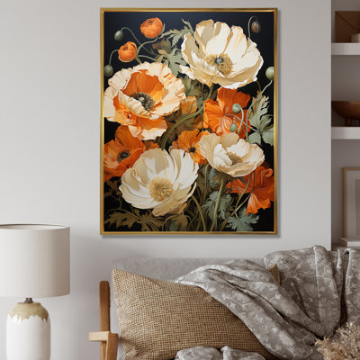 Yellow And Orange Poppy Fields - Poppies Wall Art
