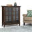 Acadian 39 Inch Wide  Wood Transitional Storage Cabinet In Natural Aged Brown-1755881271