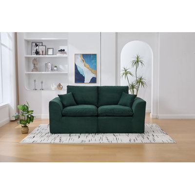 Canapé modulaire modulaire avec coussin moelleux