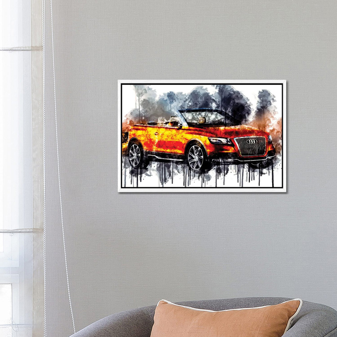 Auto Audi Cross Cabriolet Quattro von Sissy Angelastro - Gallery-Wrapped Canvas Giclée on Canvas