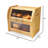 Stylish Bamboo Bread Box For Kitchen Countertop, Extra Large 2-Shelf Wooden Bread Storage Container With Clear Windows And Air Vents Keep Bread, Bagels And Rolls Fresh, Self Assembly