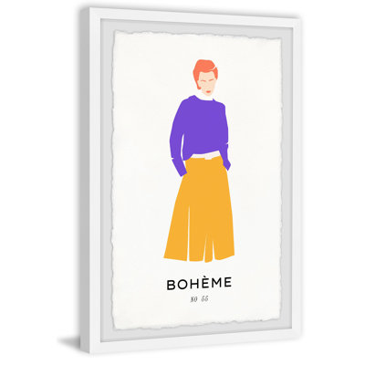 Boheme No 55 by Marmont Hill - Single Picture Frame Painting