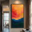 Très grand art mural sur toile encadré - impressions murales rétro pour chambre à coucher-1459358168