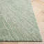 Tapis en laine / coton touffeté à la main Marquee 507 vert clair / beige-108596897
