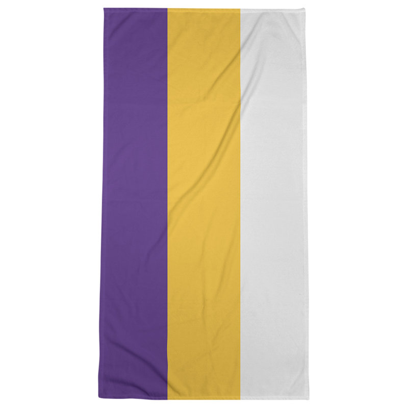 Bath Towel, Gold Accent