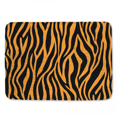 Tapis de bain Orange
