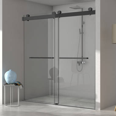 Coastal Shower Doors HC5775IL.70-C Illusion Series 57-3/4 to 59-1/4 x 70 Fram Chrome