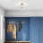 Ashaud Fabric Semi Flush Mount