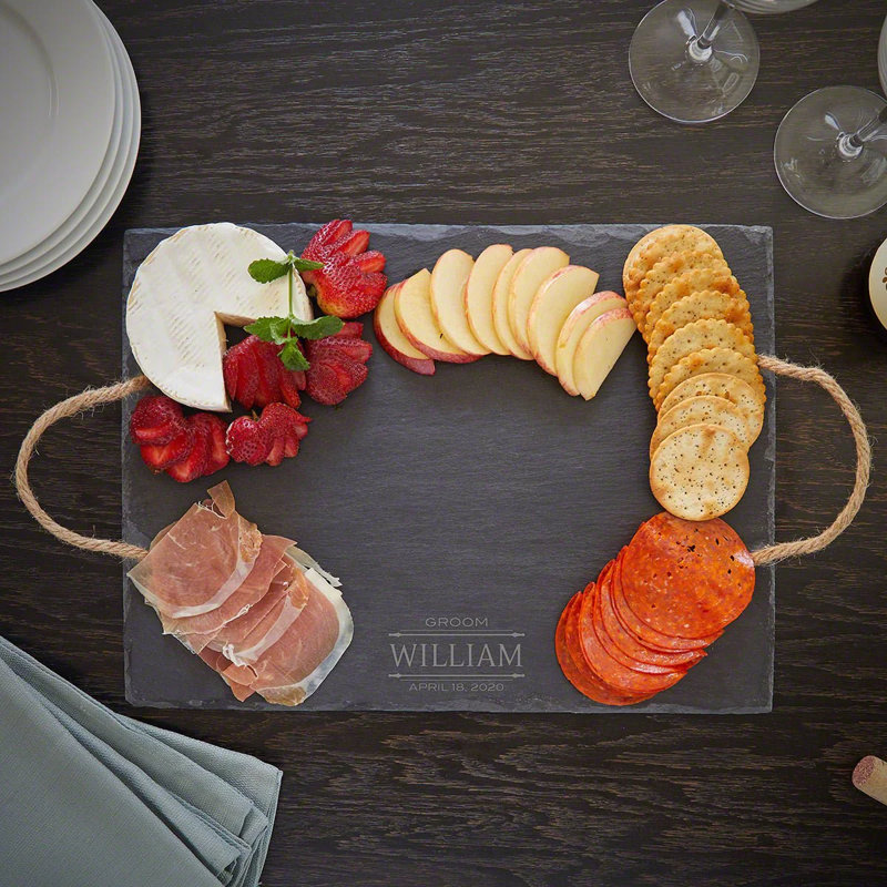 Planche à fromage ardoise personnalisée