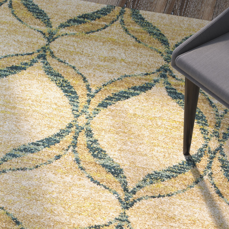 Dechlan Geometric Indoor Rug, Rectangle 9'10" x 13'2"