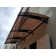 CANOFIX 4m Width x 1.27m Depth Door Canopy Black-Bracket Bronze-Sheet