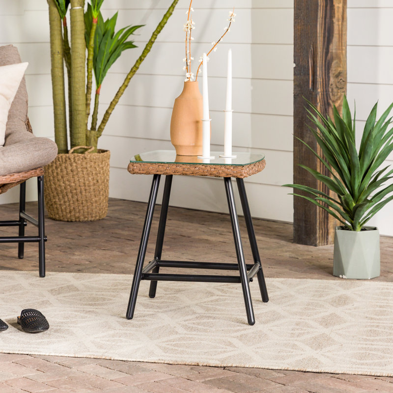 Table d'appoint de patio Valladares