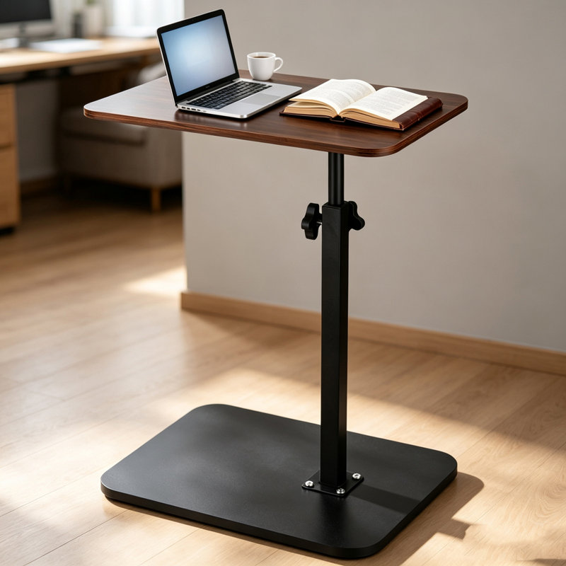 Table d'appoint en forme de C