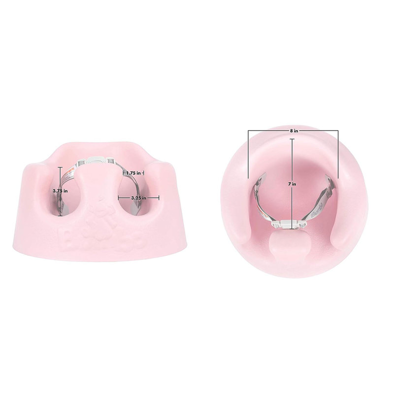 Fauteuil assis pour bébé avec harnais de sécurité réglable Bumbo, Berceau rose
