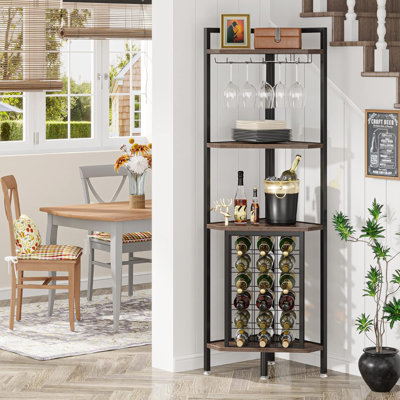 Wine Bottle Rack Black