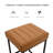 Lamontae Upholstered Counter Stool with Metal Frame-252220738-252220741-252220090
