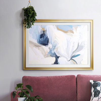 Fresh Air III-FramedFramed Print W Beveled Matt and Glass