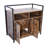 Spacious Rustic Brown Cat House, Hidden Litter Box, Scratching Mat, Entryways Enclosure, Heavy - Duty For Active Cats