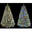 Arbre de Noël vert pin floqué / givré réaliste avec 610 lumières DEL-1183351059