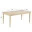 Rangement luxueux: table rectangulaire en bois et sièges: avec 4 chaises, brun, configuration