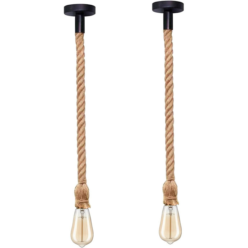 2 - Light Single Pendant, No