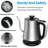 Norbi 2 Quarts Stainless Steel Gooseneck Kettle