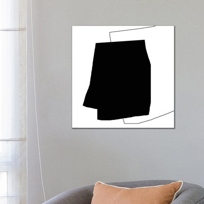 Drafts 1 Piece Wrapped Canvas Wall Art