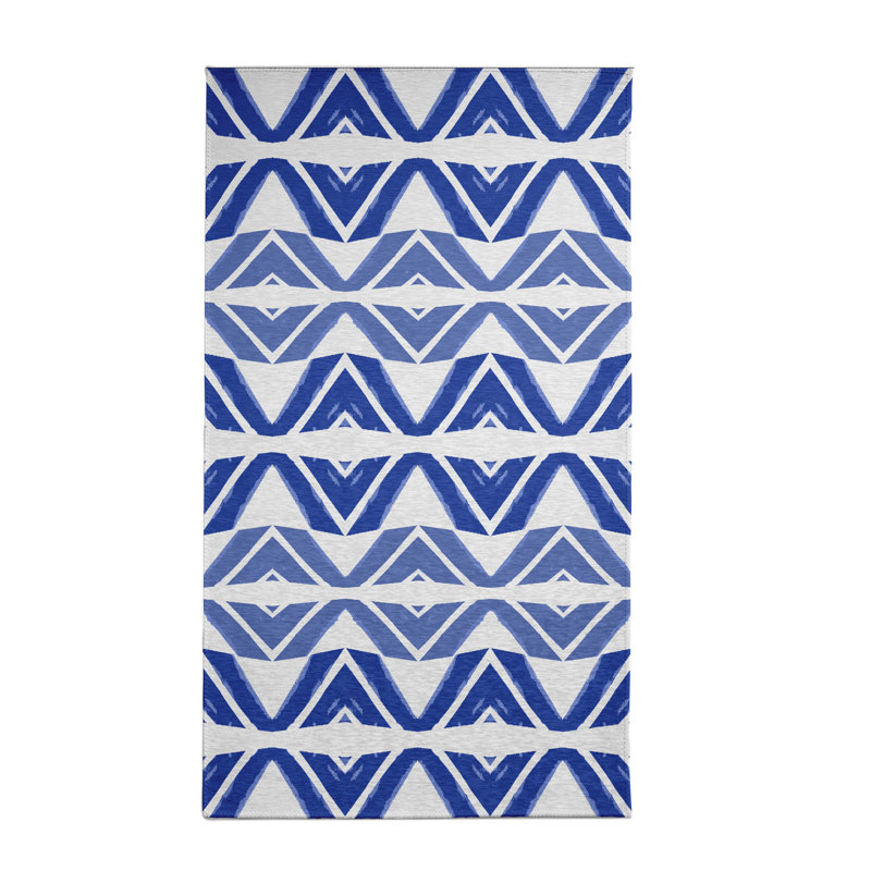 Safari Chenille Chevron Indoor Rug, Rectangle 3' x 5'