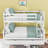 Kids Twin Over Full Bunk Bed with Trundle-69400053