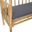 205cm H x 115cm W Bamboo Arched