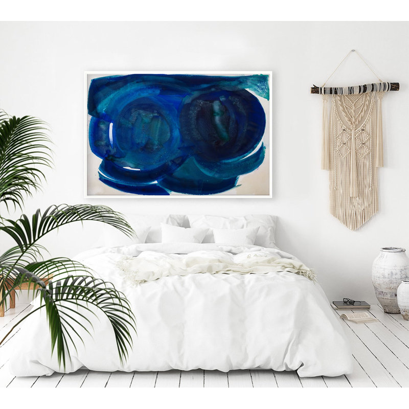 «Brekennes 2» - Peinture encadrée sur papier