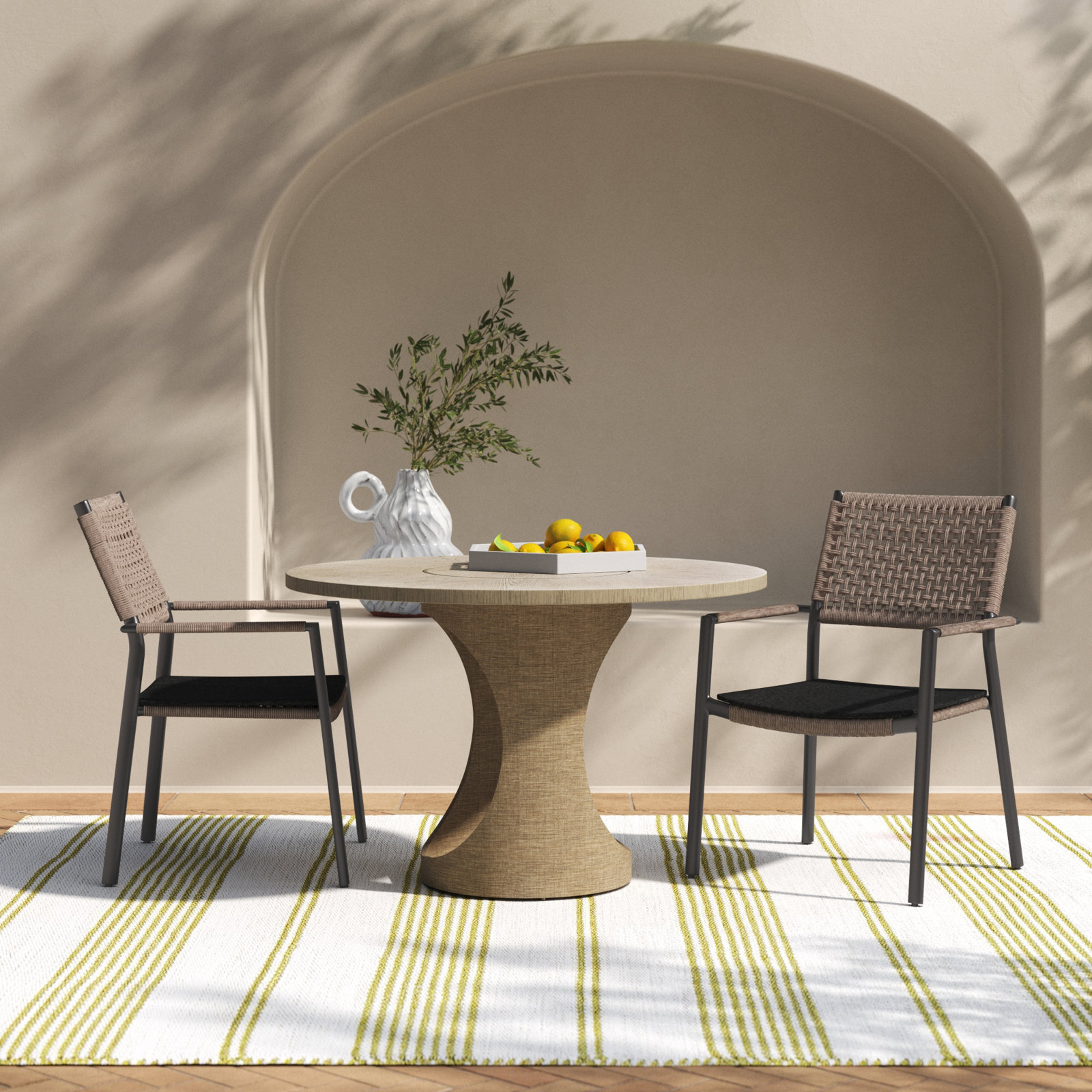 Trennen Stackable Patio Armchair
